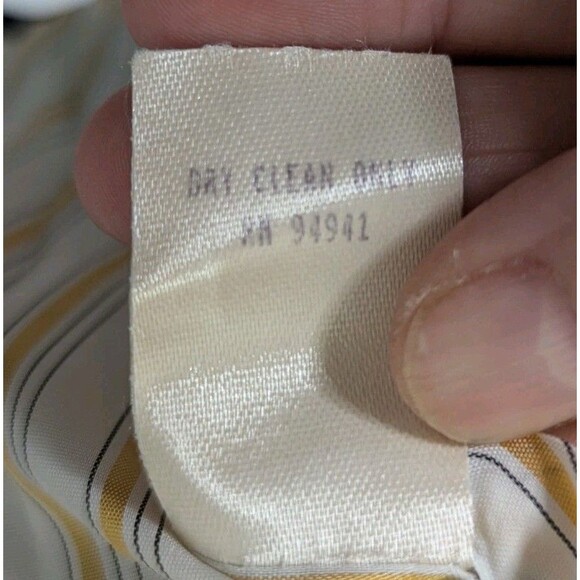 Donna Degnan Size 4 Blazer Tie Back Denim Look Office Siren Career Corpcore - Picture 9 of 11